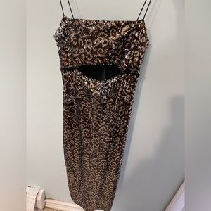 Sequin Midi dress